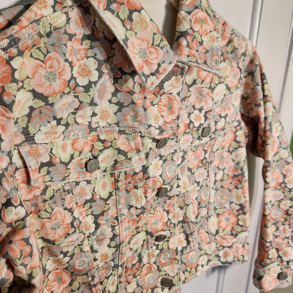 Rebecca Taylor Cropped Jean Jacket Size S - Picture 3 of 7